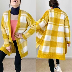BUFFALO PLAID CARDIGAN